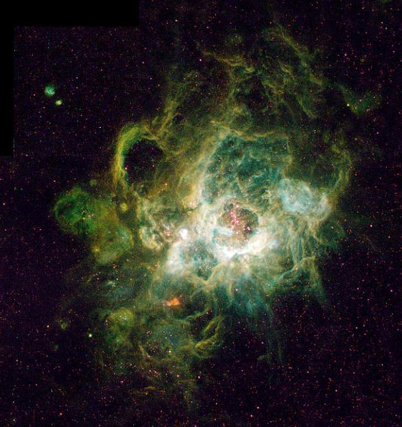 Estruturas ventos estelares de estrelas jovens e ondas de choque de supernovas injetam grande quantidade de energia nos arredores (turbulência hipersônica) quando as primeiras estrelas começam a