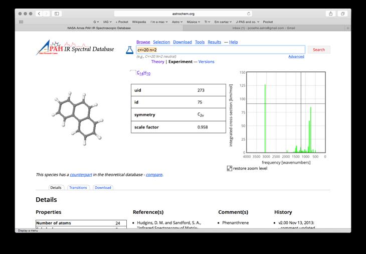 PAH Polycyclic aromatic hydrocarbon Compostos orgânicos com cerca