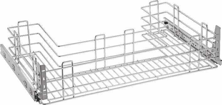 arame de 3mm Acompanham parafusos para fixação Instalação para módulos com MDF/MDP de 18mm