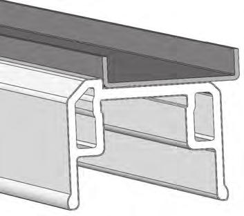 Cubra os postes de 10x10 cm ou a ferragem de montagem em superfície Fiberon com as capas de poste e verifique o