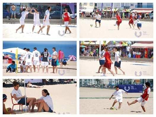 Torneio Nacional Universitário de Futebol Praia 2014 Organizado pelo Instituto Politécnico de Leiria, ocorreu no passado dia 15 de junho de 2014, na Vila da Nazaré, o Torneio Nacional Universitário