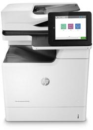 O que há de novo Multifuncional HP CLJ Enterprise M681dh Multifuncional HP CLJ Enterprise M680f Benefícios Velocidade de impressão (em preto e em cores): até 50 ppm, só frente e frente e verso 1