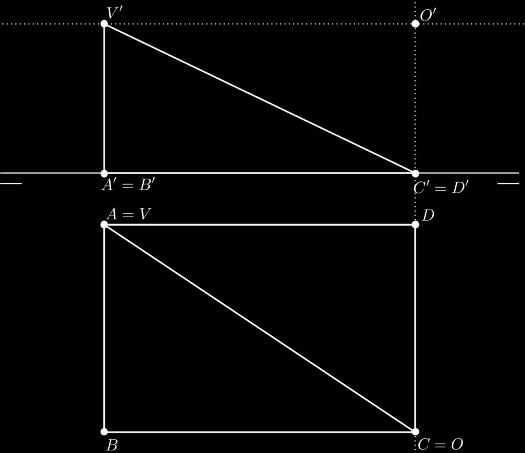 5 Faça a perspectiva cavaleira das figuras 4.2.5 e 4.2.7. Exercício 4.