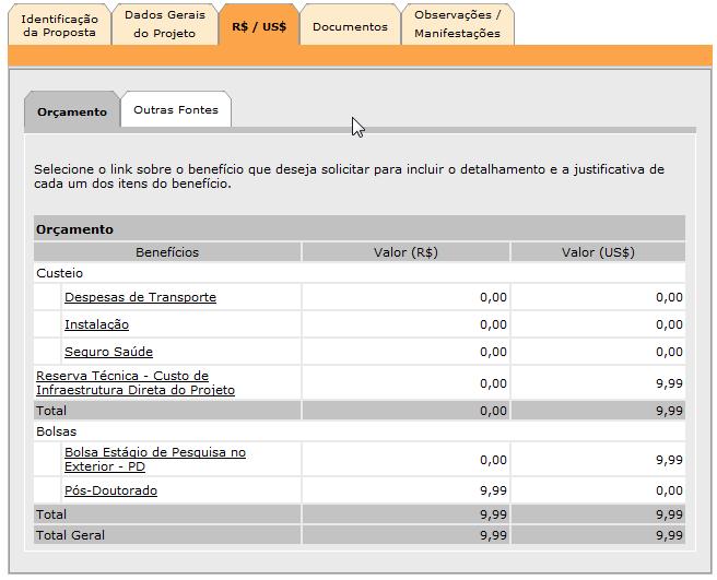 O sistema calculará automaticamente o Valor Total das Mensalidades. Clique em.