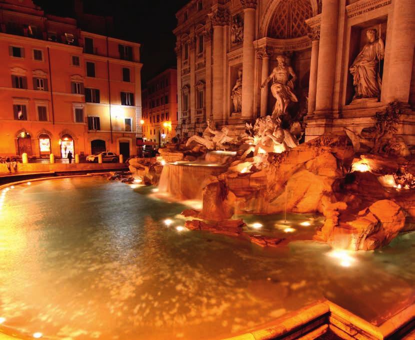 Fonte de Trevi no Presente A Fonte de Trevi tornou-se um símbolo icónico de Roma e continua a ser uma das maiores atrações turísticas da cidade.