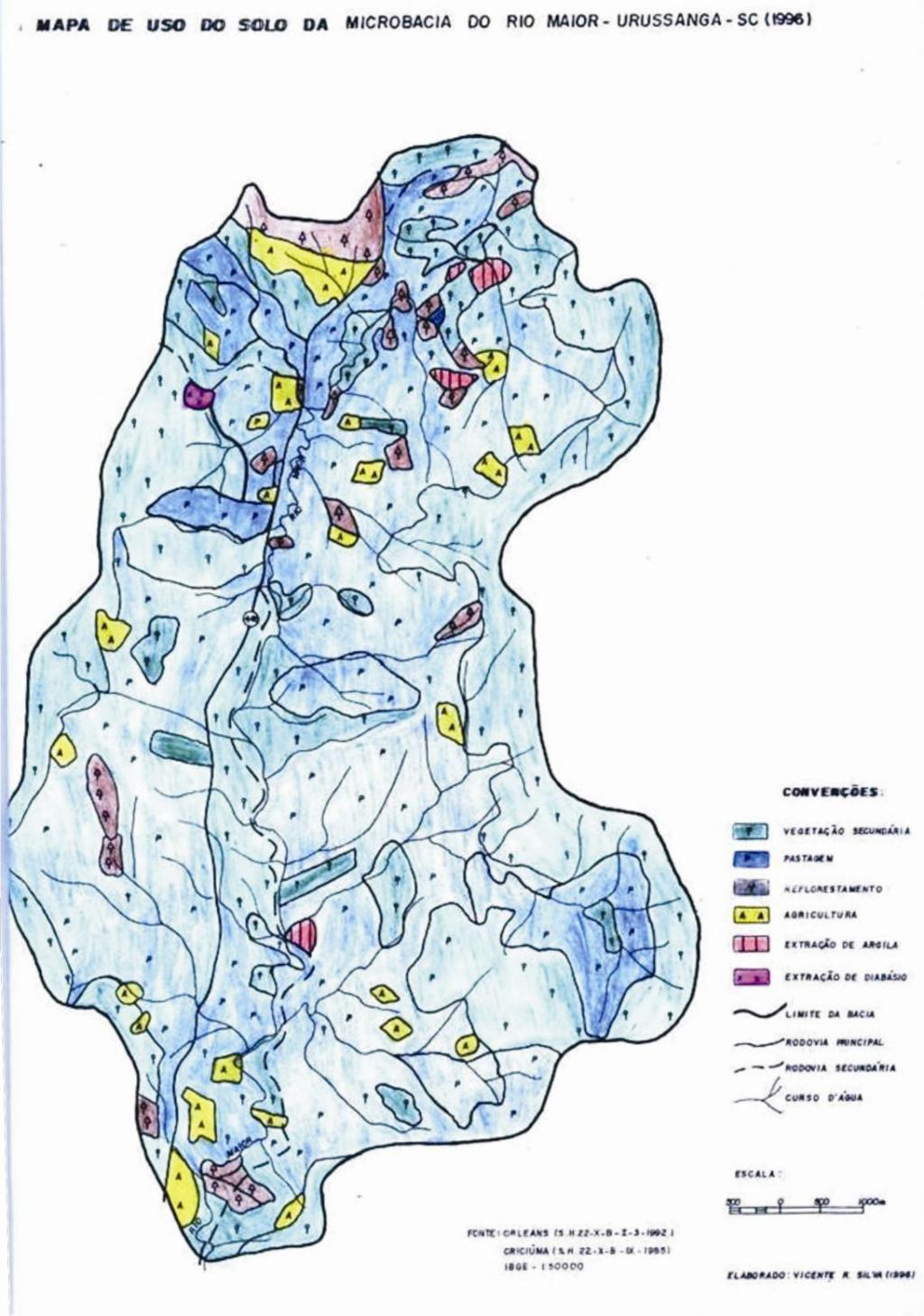 OCUPAÇÃO E USO DA TERRA NA MICROBACIA DO RIO MAIOR.