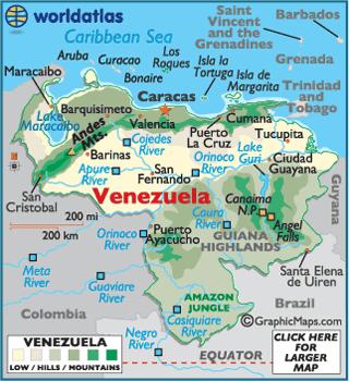 Venezuela América do Sul População 30,2 milhões PIB Milhões