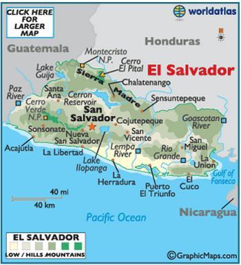 El Salvador População 3,9 milhões