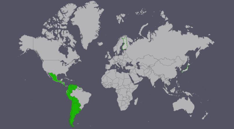 Localização da