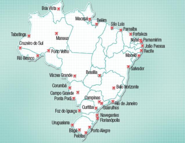 Somente 3 aeroportos são responsáveis por 90% da logística da carga aérea: Aeroporto Internacional de São Paulo