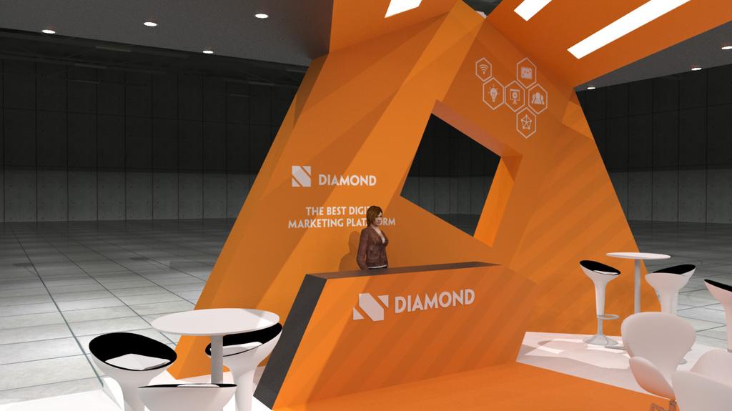 Stand Diamond - Modelo