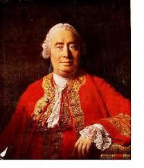 David Hume (1711-1776) Filósofo escocês, parte do princípio de que só podemos observar os fenômenos e de que o mecanismo íntimo do real não é passível de experiência.