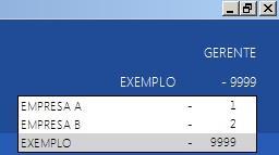 Você também poderá ativar a empresa da seguinte maneira: 1.