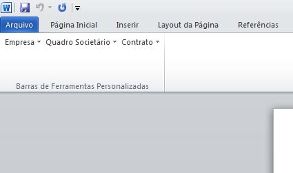 2. Clique no submenu Variáveis Domínio Sistemas, opção Exibir, para que seja exibida a barra de ferramentas Variáveis Domínio Sistemas, conforme a figura a seguir: 3.