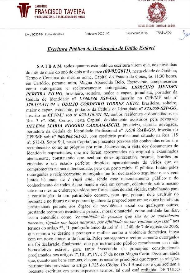 A escritura pública A escritura pública é o instrumento de declaração de vontade, lavrada solenemente pelo