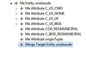 5.1 Protótipo da ferramenta para Database Model Merging 114 (a) Database merge model da entidade unidsaude (b) Database integrated model da entidade unidsaude. Figura 5.