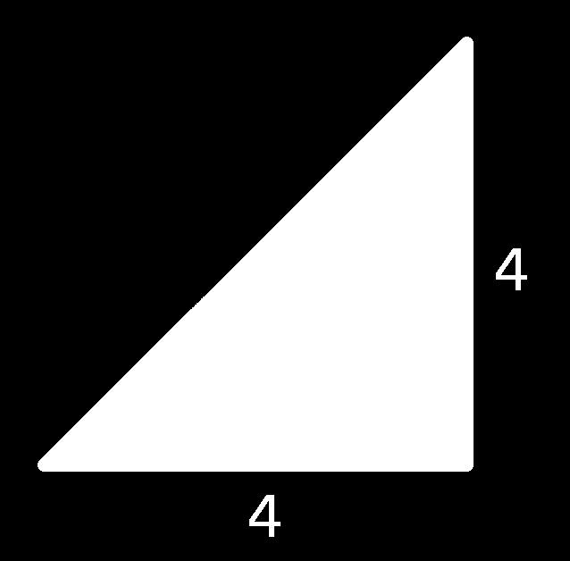 5. Othon dispunha de triângulos retângulos