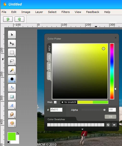 actividade Edição/Aplicação de cor Figura 4 Exemplo de imagem a trabalhar 6.