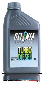 SELÈNIA TURBO DIESEL Óleo semissintético para motores diesel URANIA K Óleo 100% sintético para motores a diesel Óleo lubrificante multiviscoso semissintético, de alta performance, indicado para