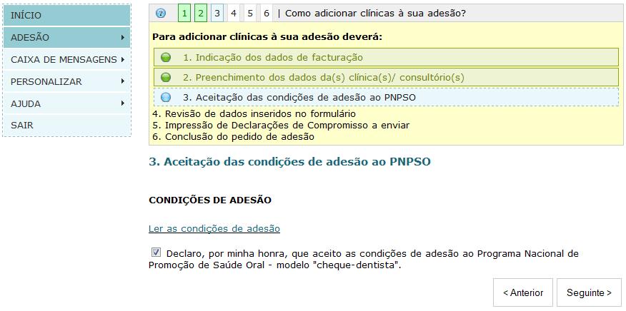 Morada Código Postal Telefone da Clínica Fax da Clínica Anterior Seguinte Introduza a morada da clínica. Deve introduzir os dígitos do seu código postal.