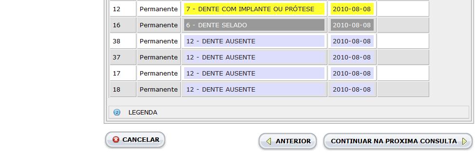 º de tratamentos realizados não permite utilizar 1.º Cheque-dentista Caso o número de tratamentos realizado não seja suficiente para permitir a utilização do 1.