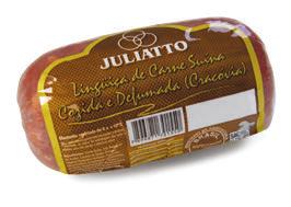 Linguiça Cracóvia Linguiça Mista Defumada 2Kg CÓDIGO 124040 EMBALAGEM +/- 500g a vácuo, cx. c/ 5kg CONSERVAÇÃO Resfriado: 0 a + 10 C CÓD.