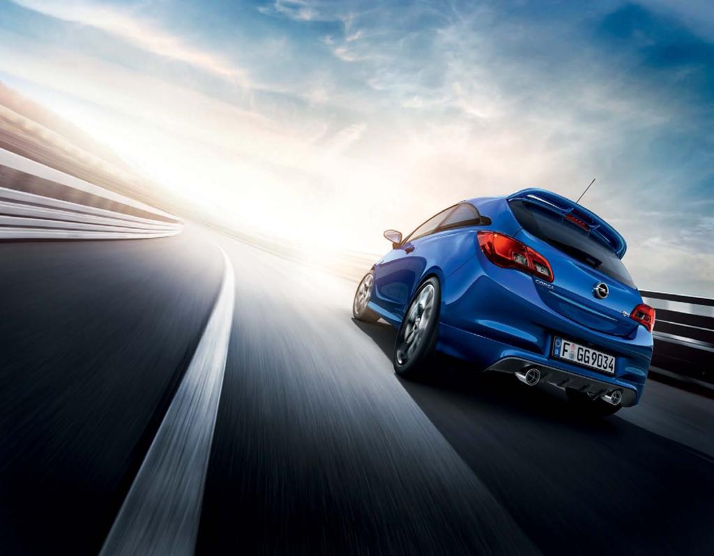 1. EQUIPADO PARA UMA POTÊNCIA EXCECIONAL. O Opel Corsa OPC está preparado para acelerar pulsações. Se pretende um desempenho superior, opte pelo kit de desempenho OPC.