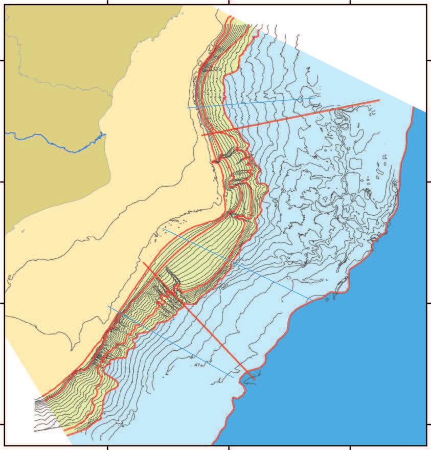 2100 2600 GEOLOGIA E GEOMORFOLOGIA 35 41 O 40 O 39 O ES 1200 0 12,5 25 50 21 S 21 S 50 100 km DATUM: SIRGAS 2000 21 S A 100 2200 2200 B 2300 Região orte Região Central 400 300 1000 500 600 2100 2500