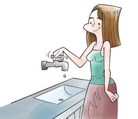 Verificações iniciais TESTE DO HIDRÔMETRO Inicialmente, mantenha aberto o registro do cavalete de entrada da água para o seu imóvel.