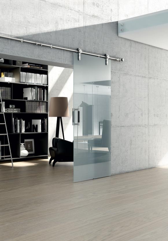 E/634 Sistemas para portas de correr e de livro / Sliding and folding doors systems / Sistemas para puertas correderas y plegables SINCROSystem for glass www.jnf.