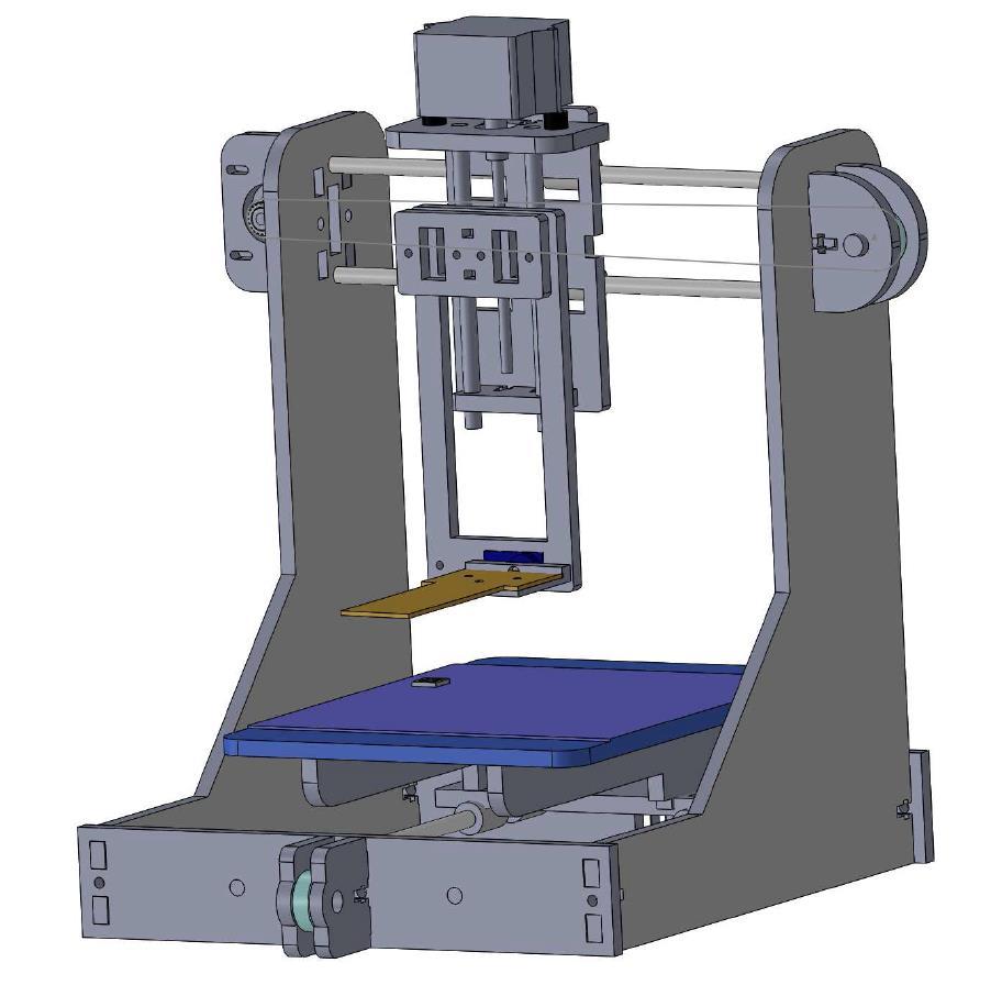 Estrutura Mecânica Projeto da Estrutura Utilizado CAD para projeto da