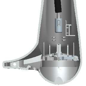 IMPORTANTE Manual de instruções de instalação e Garantia Ducha Alojamento Travas Conector Eixo Botão Console IMPORTANTE Cano 3 4 Superior Travas Inferior 5 Mantenha os cabos esticados e encaixe o