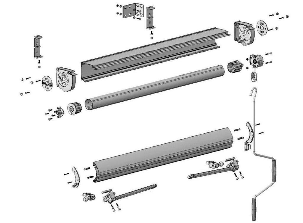 Composição do produto sistema manual (B.P.