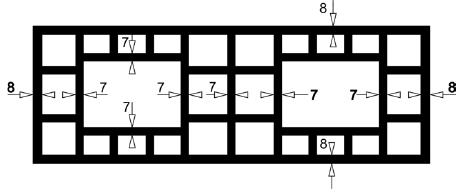 32 Capítulo 2 Revisão bibliográfica Tabela 2.4 Tolerância dimensional Grandezas controladas Tolerância (mm) Planeza das faces Desvio em relação ao esquadro 3 Fonte: NBR 15270-2 (2005) A Figura 2.