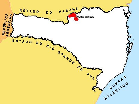 24 2.1 Localização Geográfica O Município de Porto União/SC está situado geograficamente no 3 Planalto na microregião do Médio