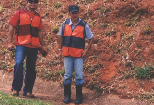 A Figura 127 mostra as dificuldades encontradas no rastreio, as quais foram