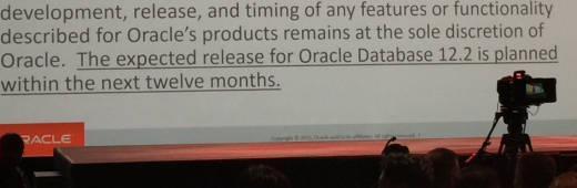 Availability of Oracle Database 12.