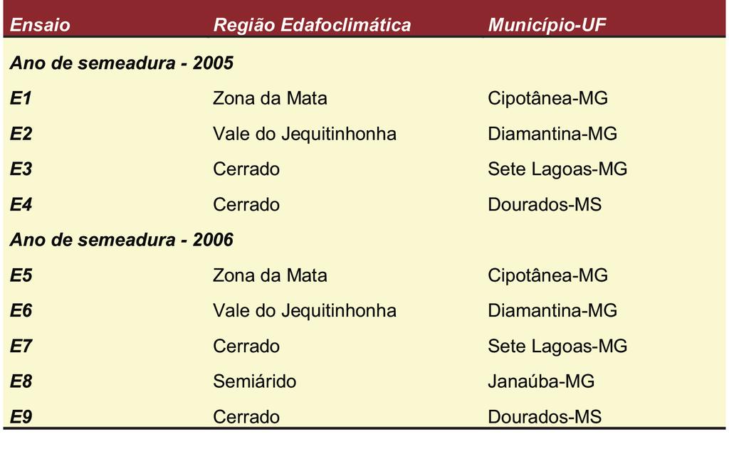 4 Variedade de Milho BRS Diamantina opção para aproveitamento da palha no artesanato Tabela 2.