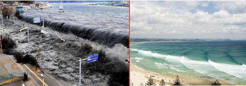 Tsunamis Como os tsunamis
