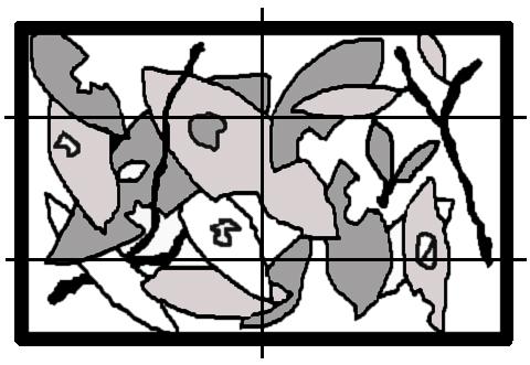 Figura 2 Representação esquemática do desenho amostral empregado. Número de iscas e pontos de coletas das variáveis ambientais por transectos de 100 ou 200 m.