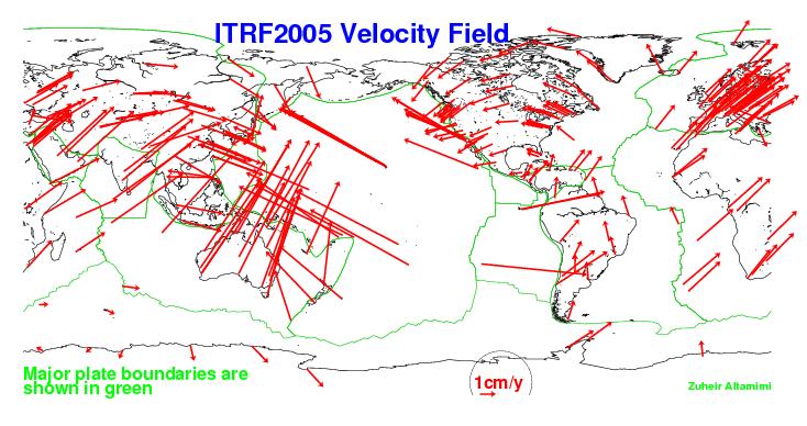 0011 Disponíveis: ITRF88, 89,,2000 Mais recente: ITRF2005 Em curso: ITRF2008 (http://itrf.ensg.ign.