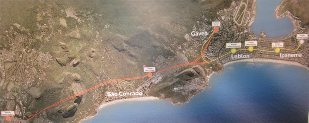 4.2 METRÔ DO RIO DE JANEIRO - ENTREVISTA PRESENCIAL O Metrô do Rio de Janeiro foi inaugurado em 1979 7, tendo primeira Linha 4,3 quilómetros.