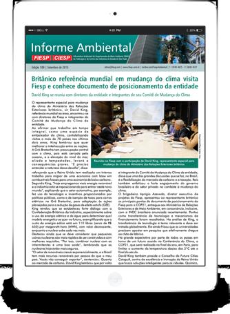 COMUNICAÇÃO Ampliação da difusão das informações dos diferentes temas ambientais por meio da criação das mídias digitais e impressas: Informe Ambiental, Twitter, site e publicações (manuais e guias),