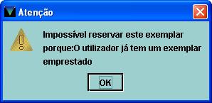 forem adquiridos novos exemplares do título para os quais possam ser feitas reservas, a Reserva será satisfeita Opções de Reserva: Limitar por local - Limitar as reservas de título