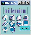 2. ÉCRAN PRINCIPAL Este écran contém: Barra de Título Barra de Menus Barra de Ferramentas Caixa Central Barra de Navegação Separadores (Empréstimo activo) Caixa Inferior - BARRA DE TÍTULO: Nesta