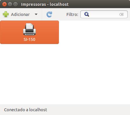 No campo URL do dispositivo substitua a porta serial ttys0 para a porta da impressora conforme o parâmetro USB_CLASS no auto teste, ou seja, se estiver marcado Com Class