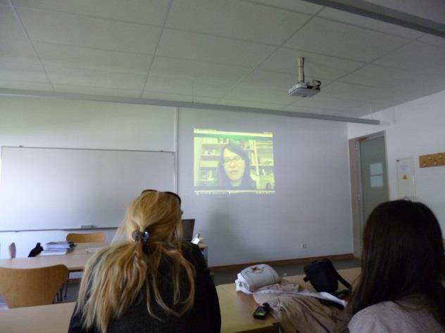 A Doutora Sofia Marques Silva apresentou os cursos da