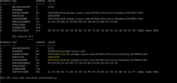 Você pode usar a atualização do ctl dos utils para gerar o arquivo CTL. Função do proxy do Certificate Authority (CAPF) A versão 3.