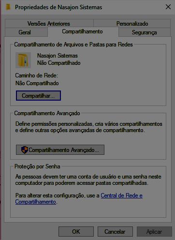 4. Crie uma pasta destinada à aplicação Caso o seja utilizado em rede, crie uma pasta destinada à instalação da aplicação.