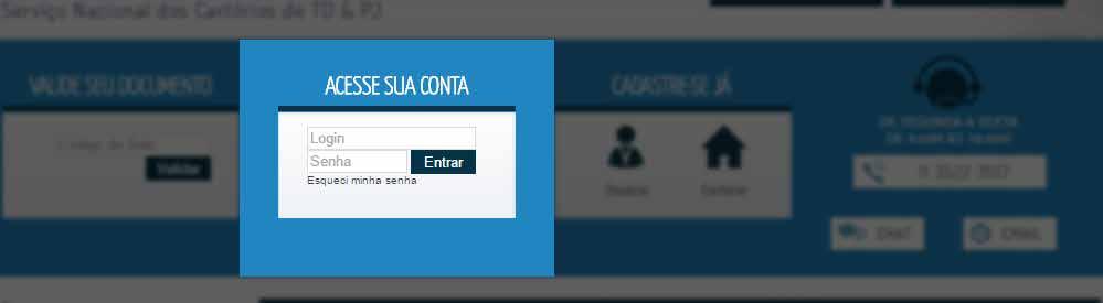 FASE 2 Solicitação Faça o seu login no sistema O login é seu CPF.